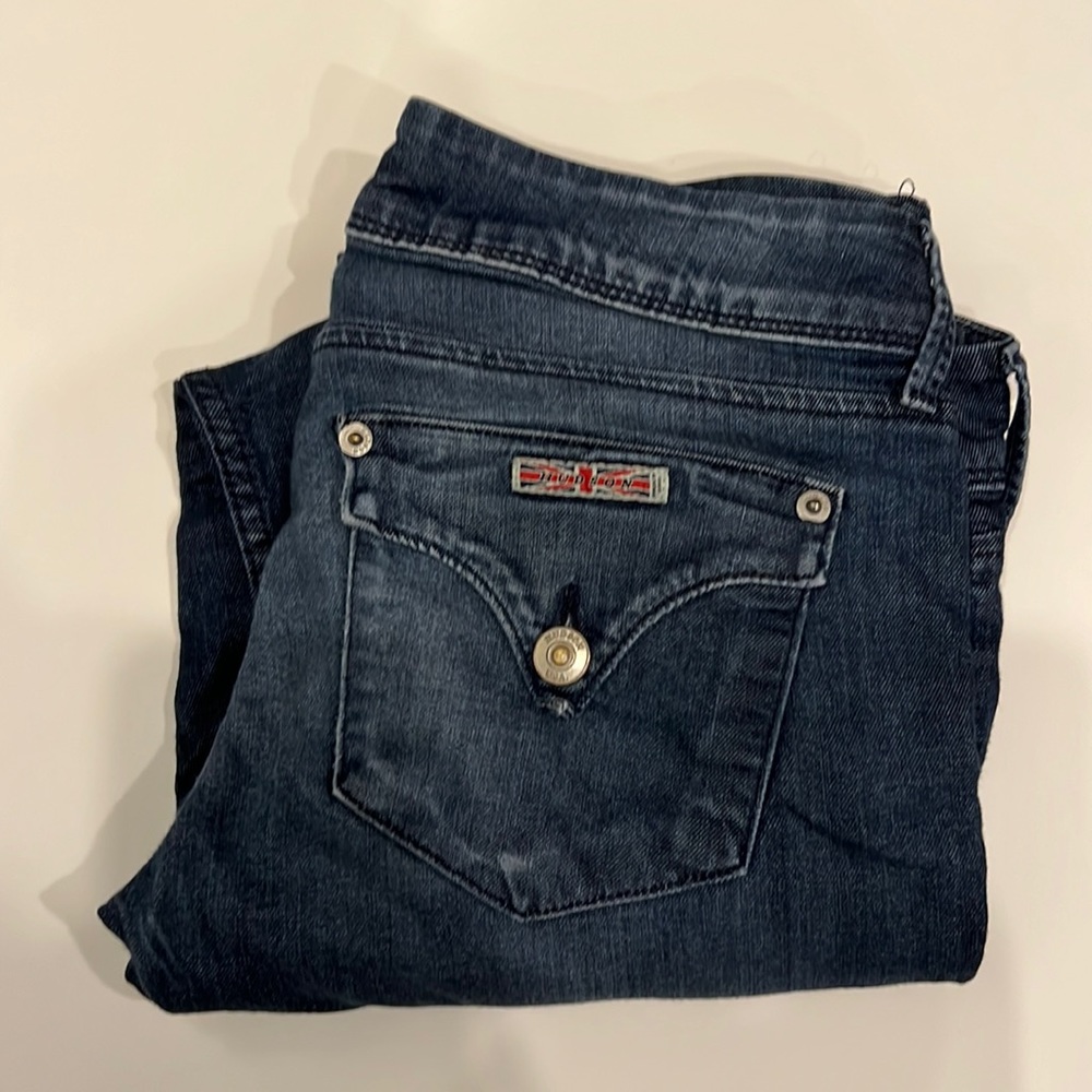 Hudson jeans Collin flap skinny jeans blue size 25